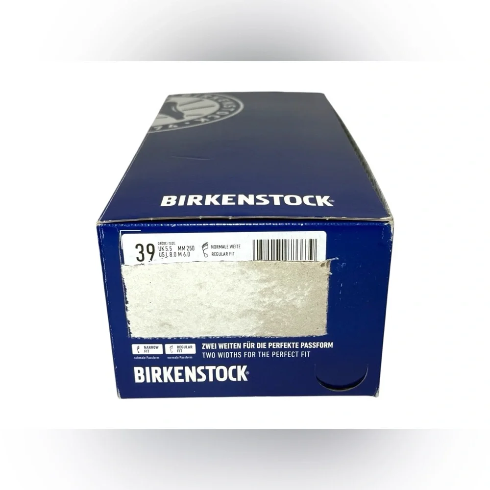 Birkenstock Bali Soft Footbed Sandals Black Oiled Leather 39 Regular Women Sz 8 - Picture 11 of 15